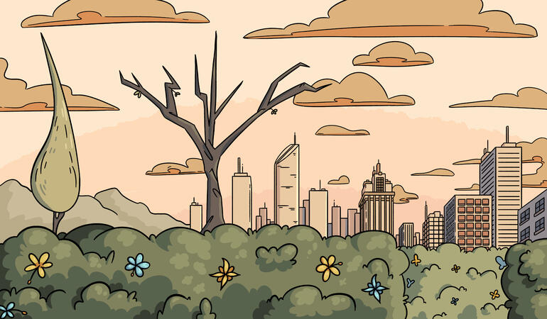 A Background for a friend's film